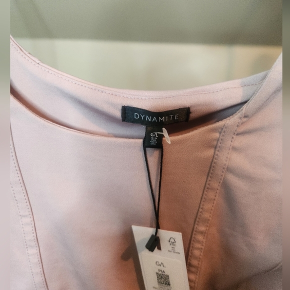 NWT Dynamite- Corset LS Top - Picture 3 of 3